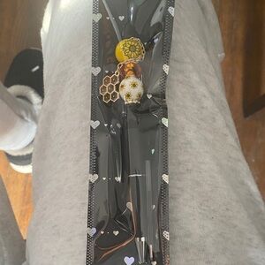 Sunflower and Honeycomb Pen